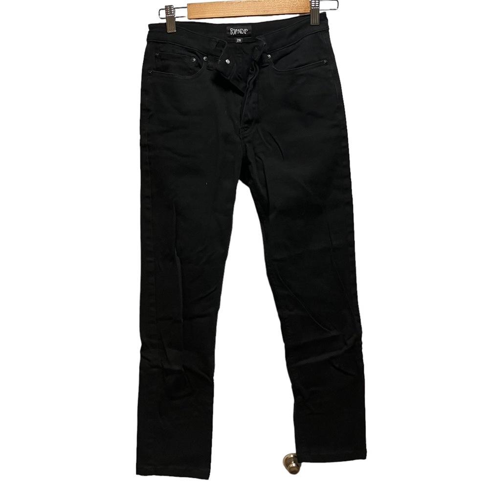 Ripndip Black Slim Fit Chino Type Pants